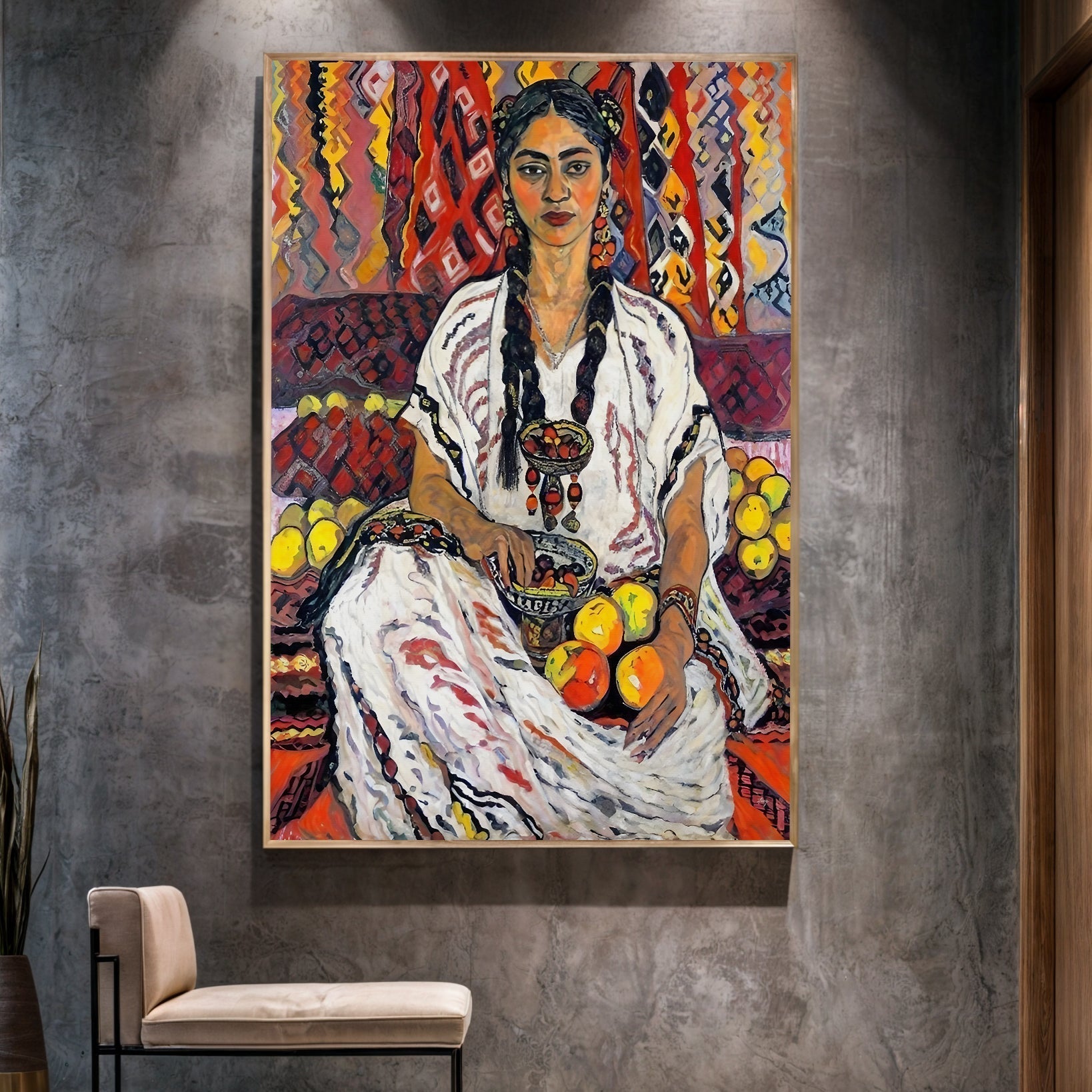 Canvas Print: "Lady Her"