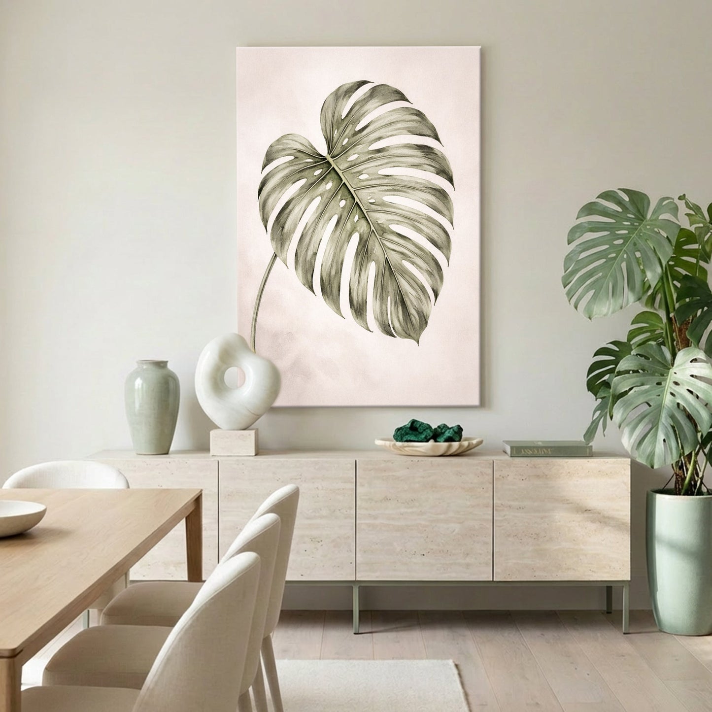 Leaf Love - 48"x32" - canvas