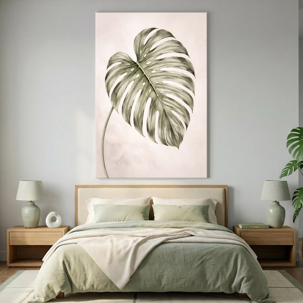 Leaf Love - 24"x16" - canvas