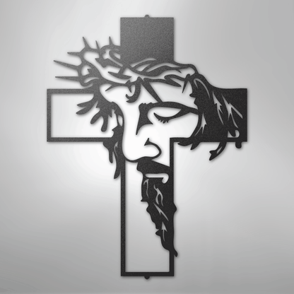 Christ Cross - Steel Sign