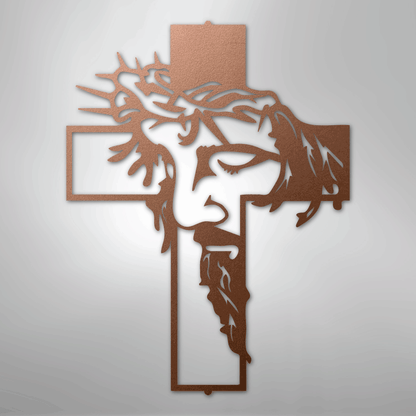 Christ Cross - Steel Sign