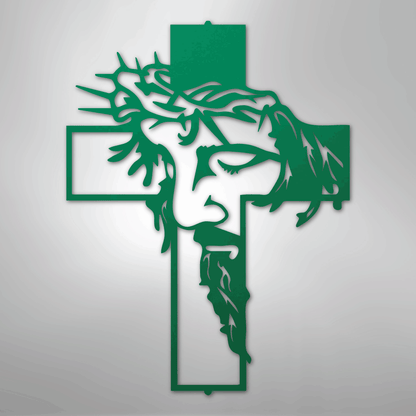 Christ Cross - Steel Sign