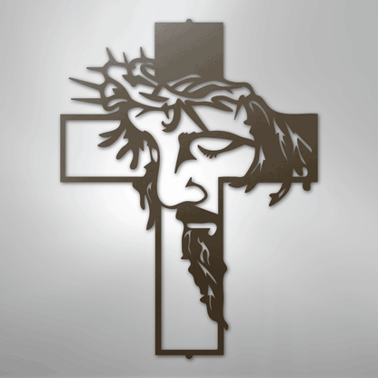 Christ Cross - Steel Sign