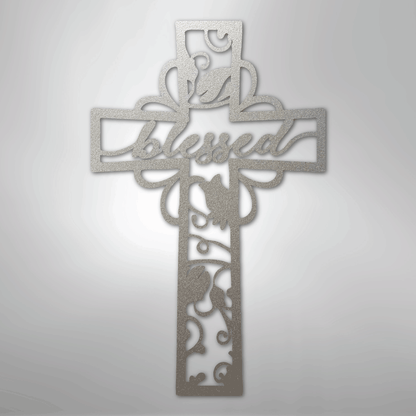 Blessed Cross - Steel Sign