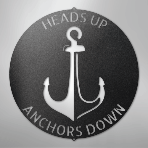 Anchor Plaque - Steel Sign