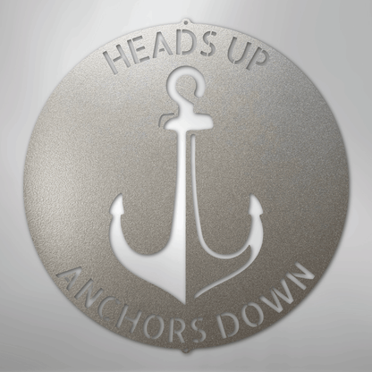 Anchor Plaque - Steel Sign