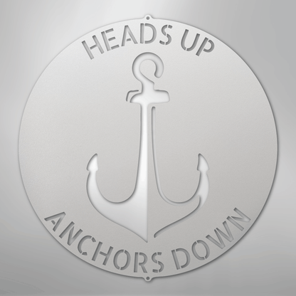 Anchor Plaque - Steel Sign