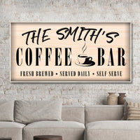 Coffee Bar Sign II