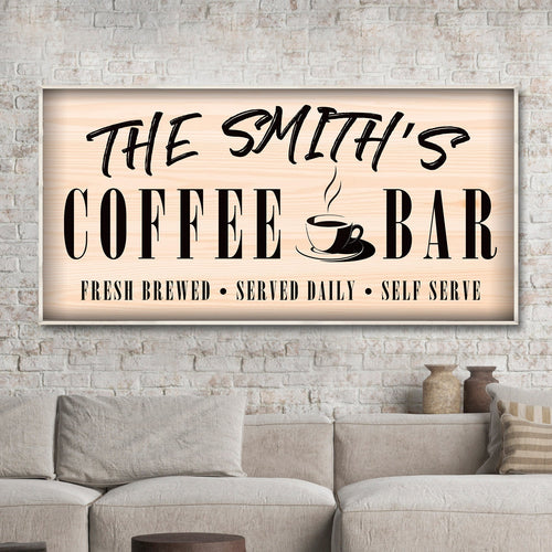 Coffee Bar Sign II