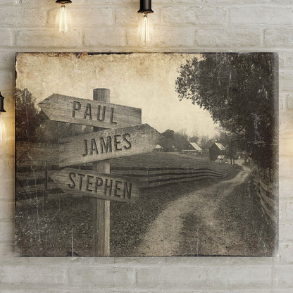 Farmhouse Name Sign