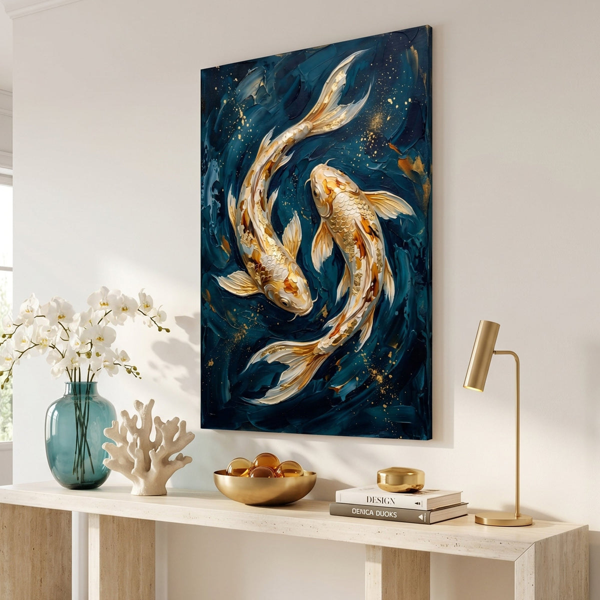 Majestic Koi Elegance