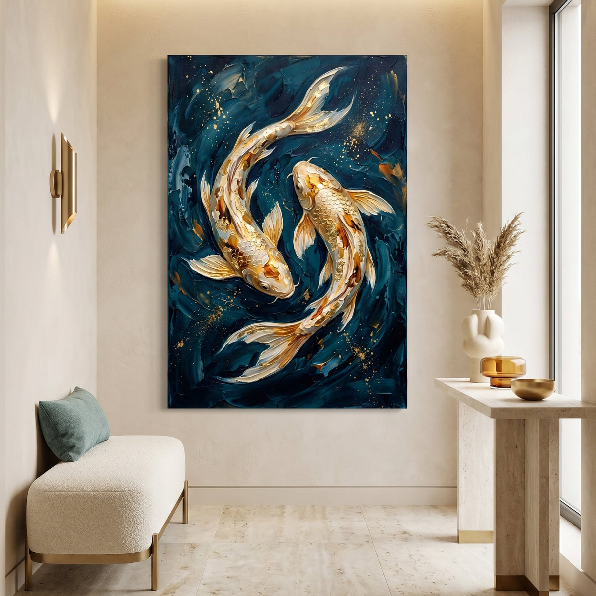 Majestic Koi Elegance