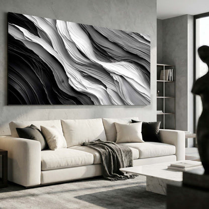 Minimalist Marble Flow
