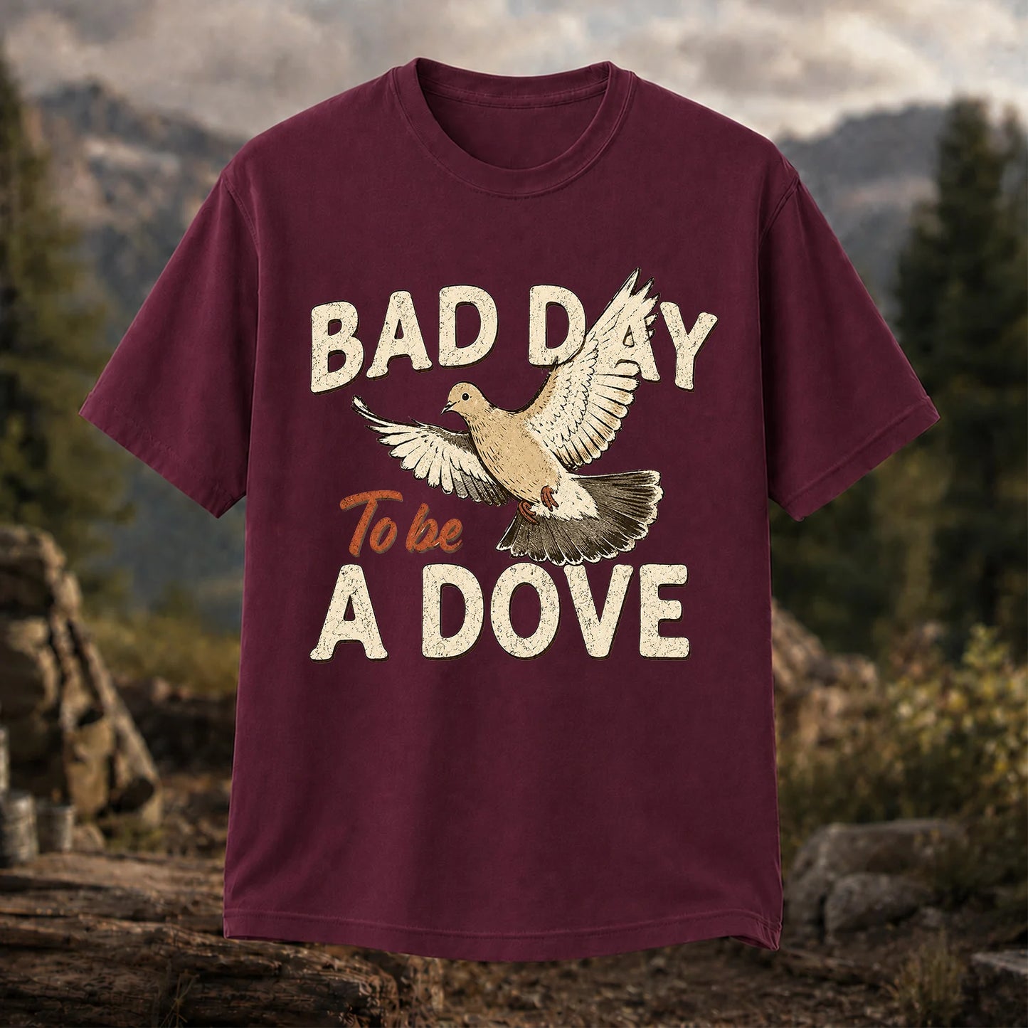 Bad Day to Be a Dove T-Shirt, Funny Dove Hunting Tee