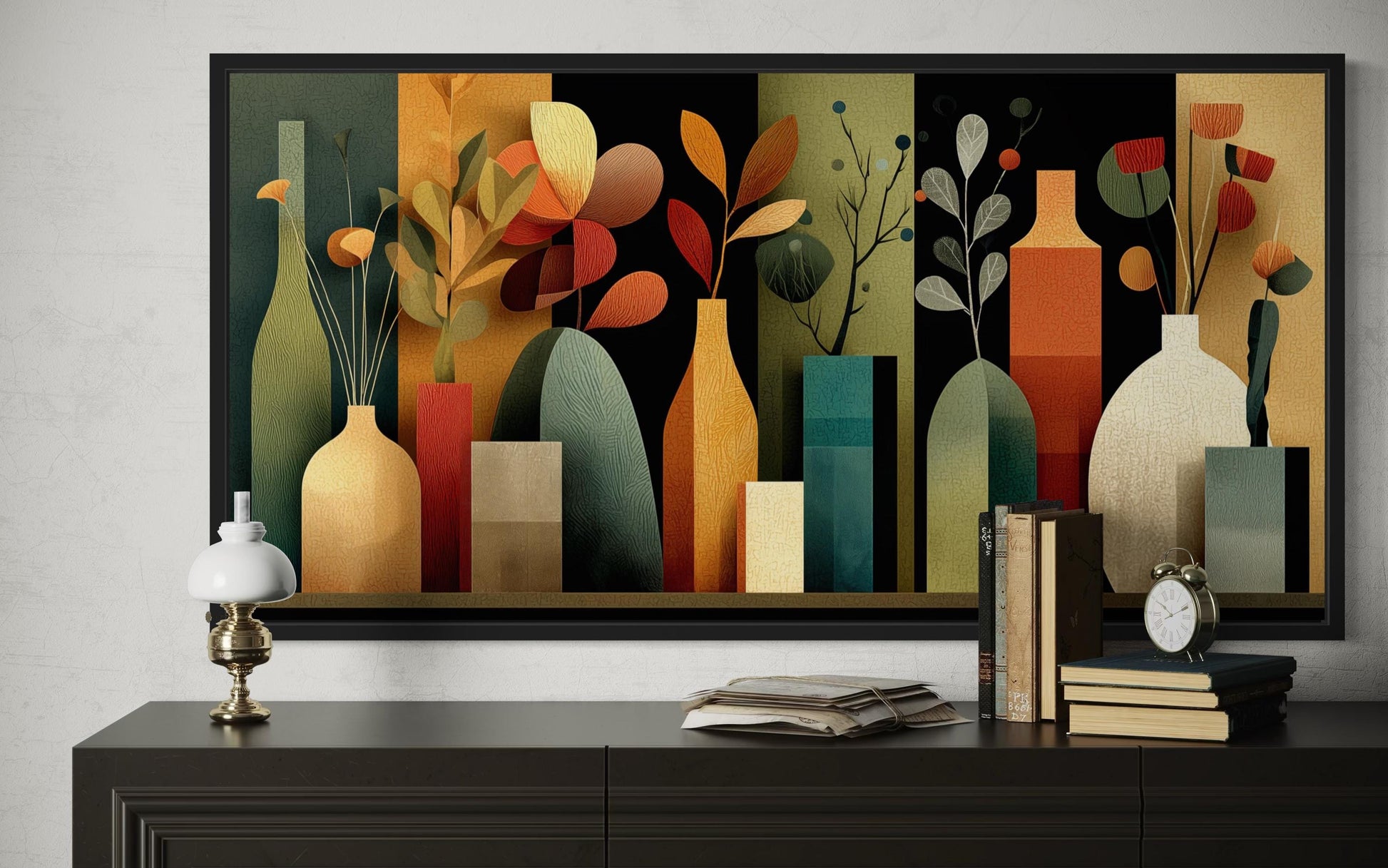 Mid Century Modern Dining Room Wall Art
