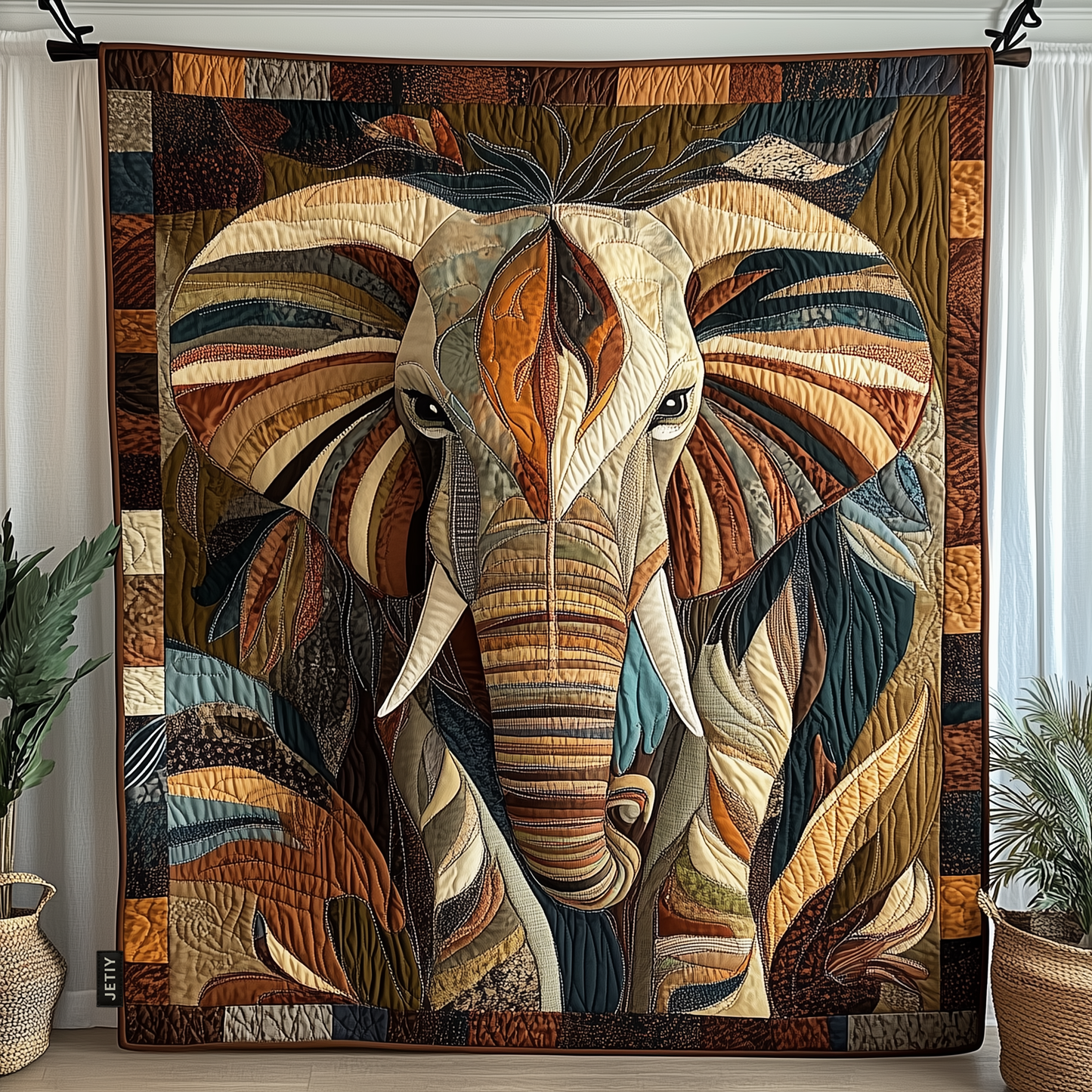 Throw (55'' x 60'') /Midnight Wanderer Quilted Blanket