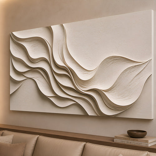 Minimalist Fabric Wave