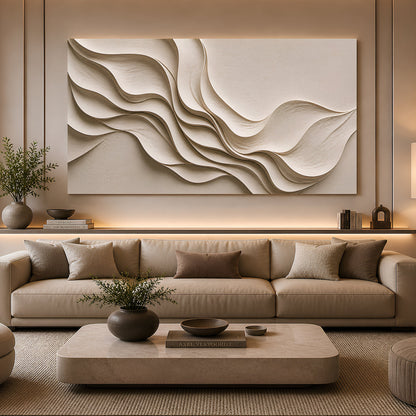 Minimalist Fabric Wave