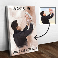 Daddy & Me Make a great Pair Sign