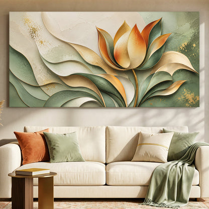 Modern Geometric Tulip