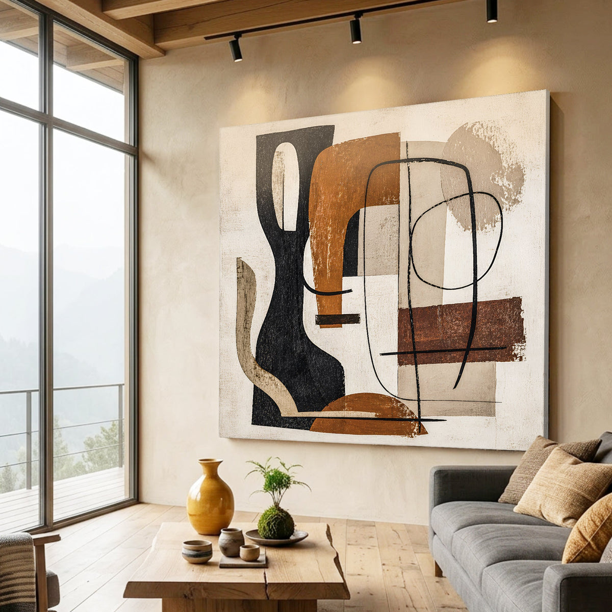 Modern Abstract Harmony