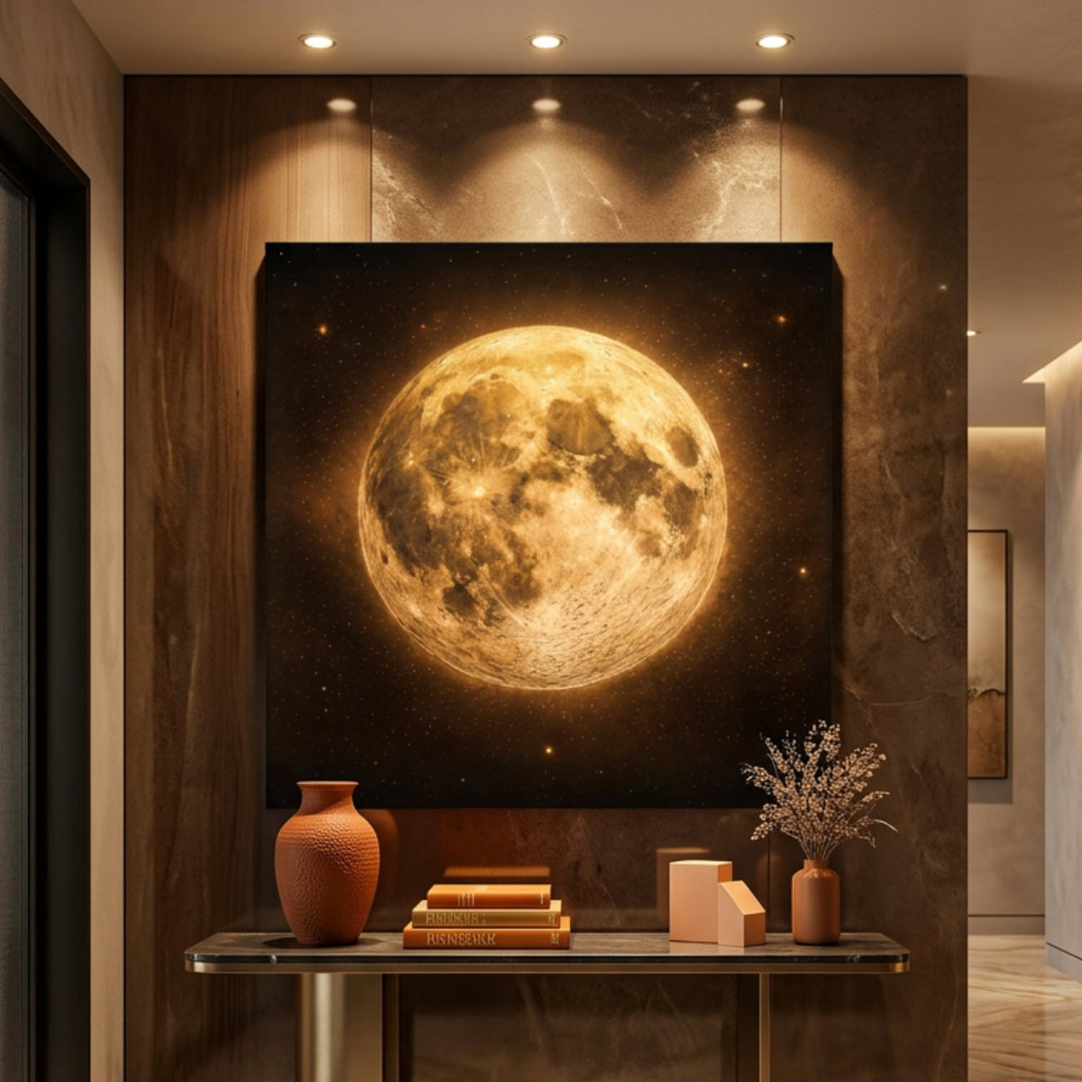 Moon On Warm Night