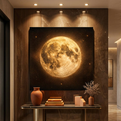 Moon On Warm Night