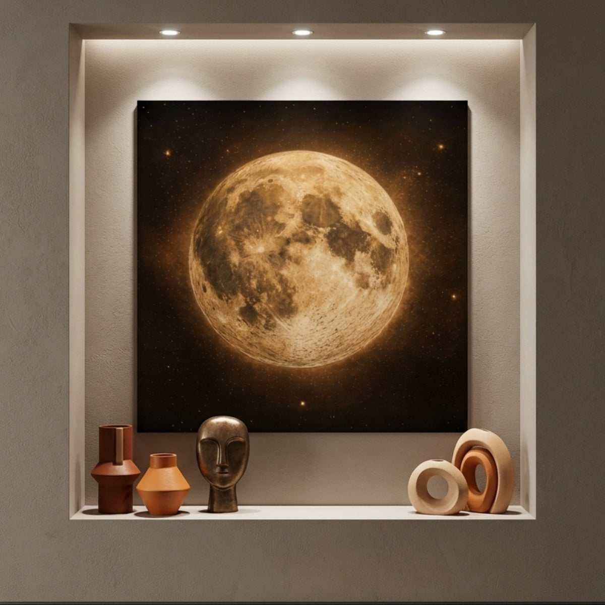 Moon On Warm Night