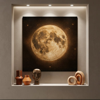 Moon On Warm Night