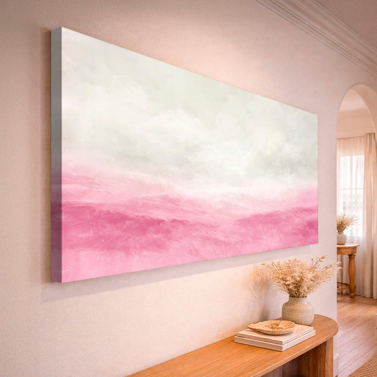 Muted Pink - canvas