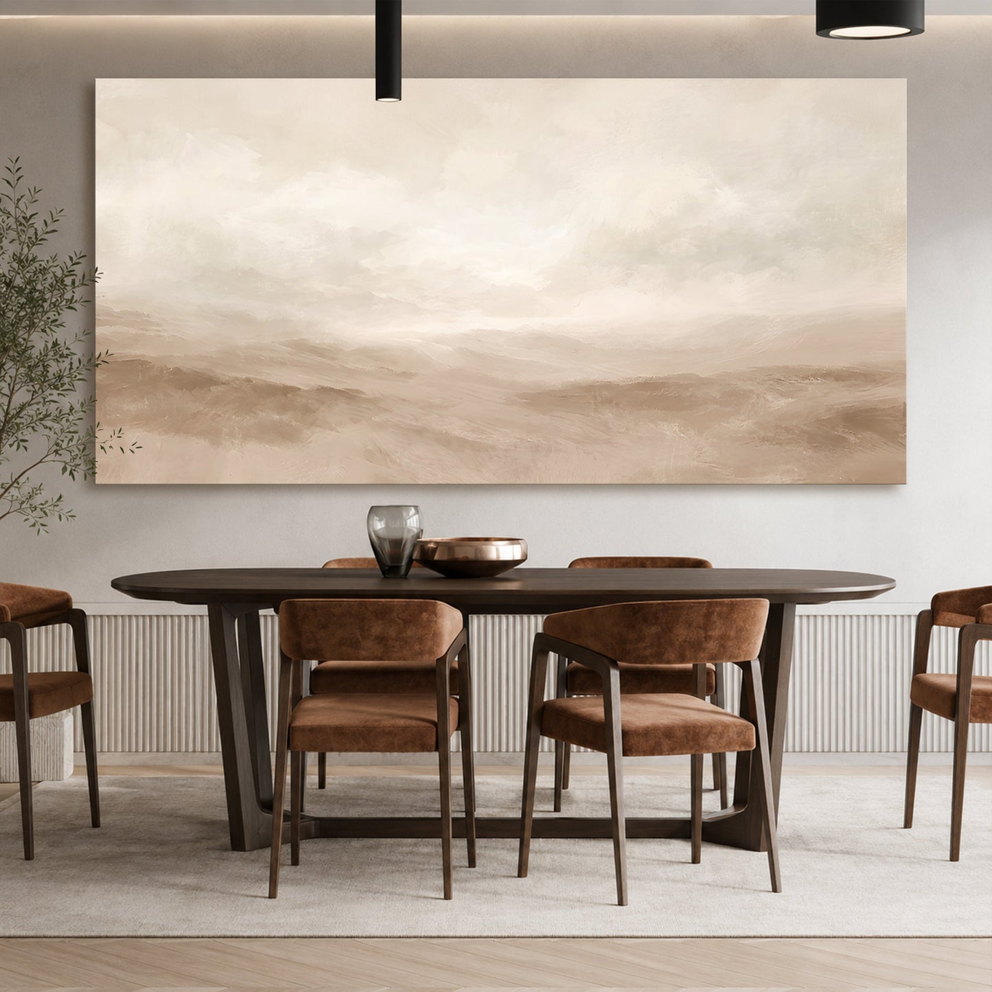 Muted Sand - canvas