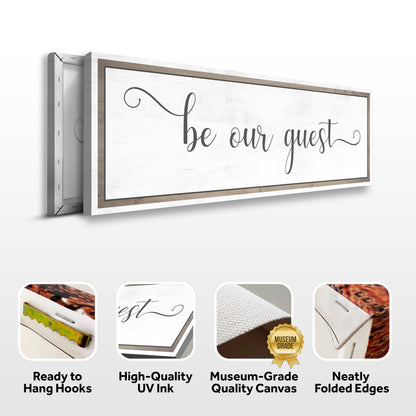 Be Our Guest Sign
