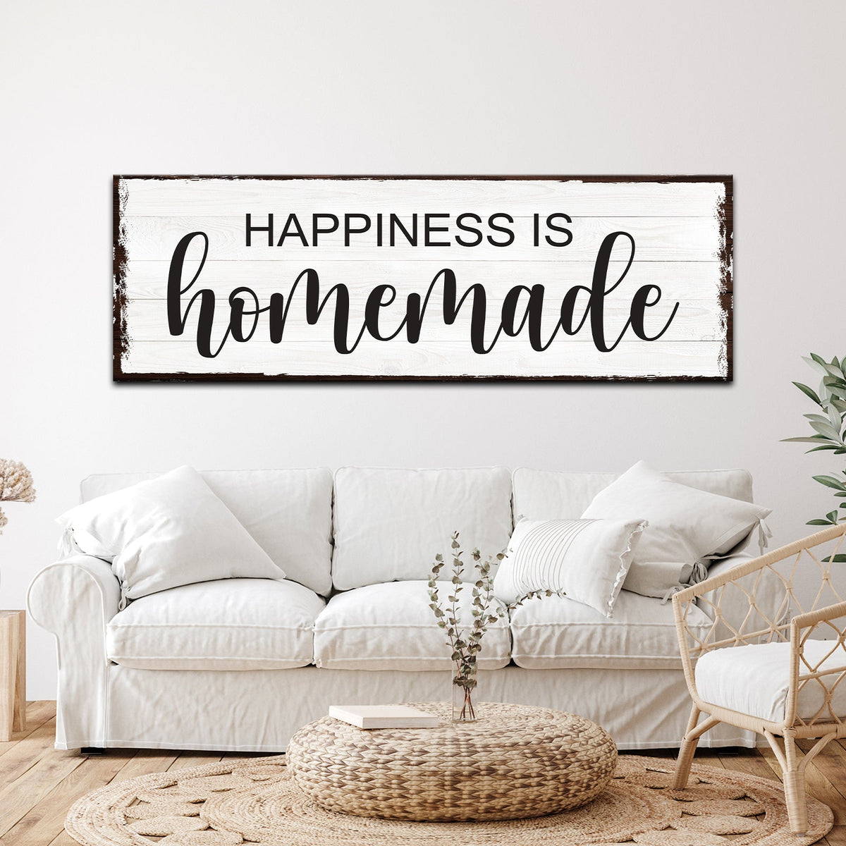 Happiness Is Homemade Sign III