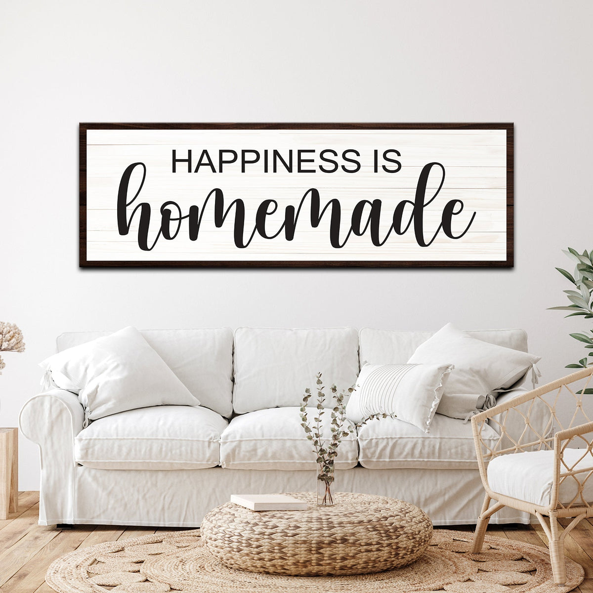 Happiness Is Homemade Sign III