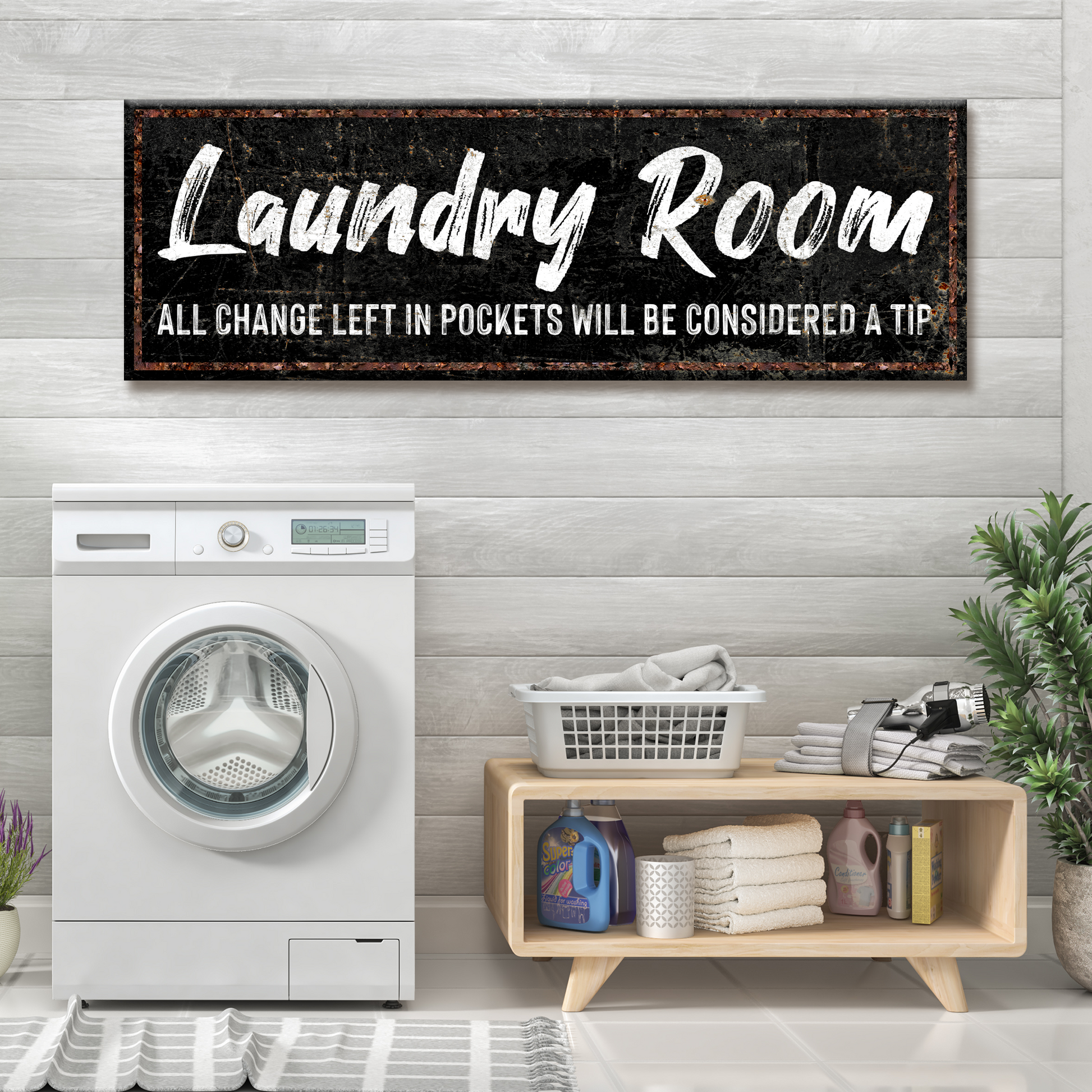 Laundry Room Sign II