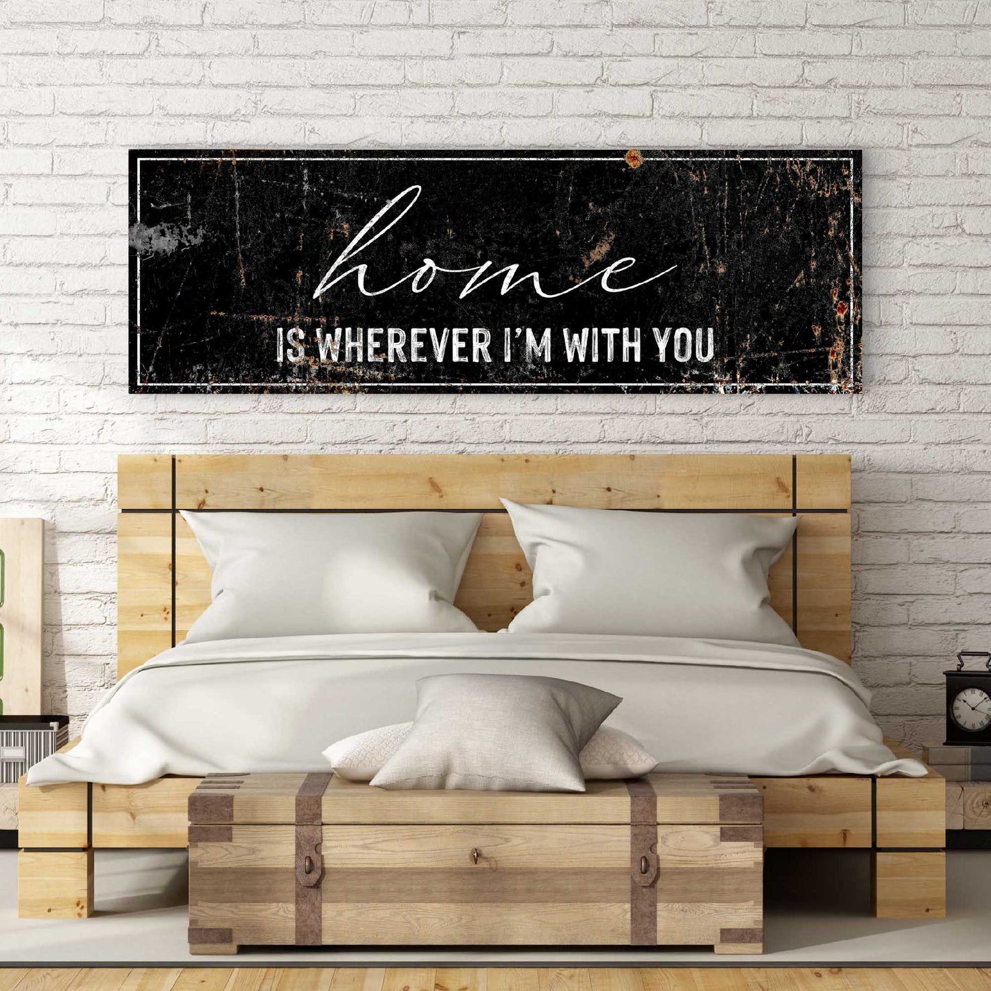 Home Is Wherever I'm With You Sign