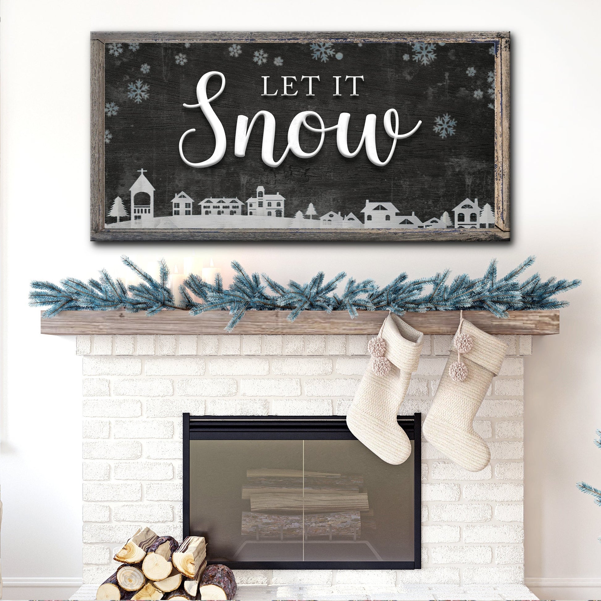 Let It Snow Sign II