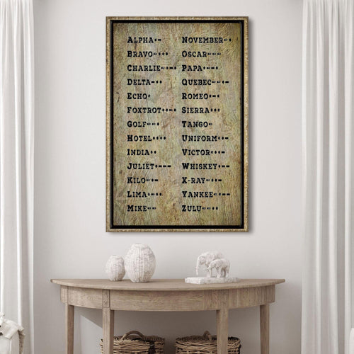Morse Code Sign