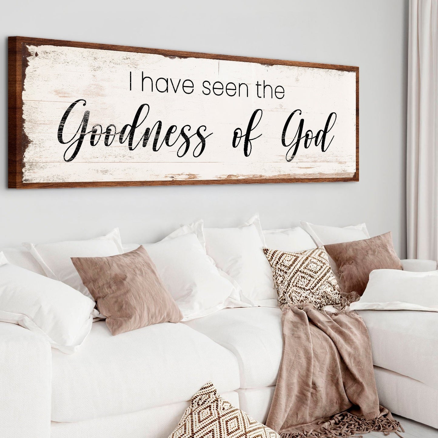 Goodness Of God Wall Sign