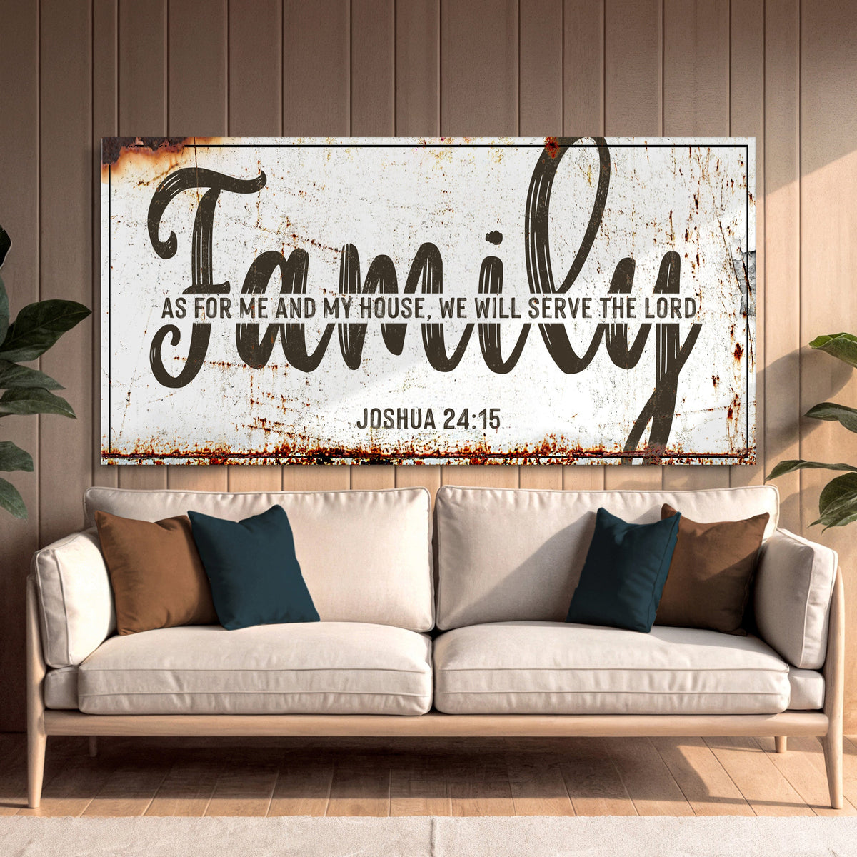 Joshua 24:15 - We Will Serve The Lord Sign IX