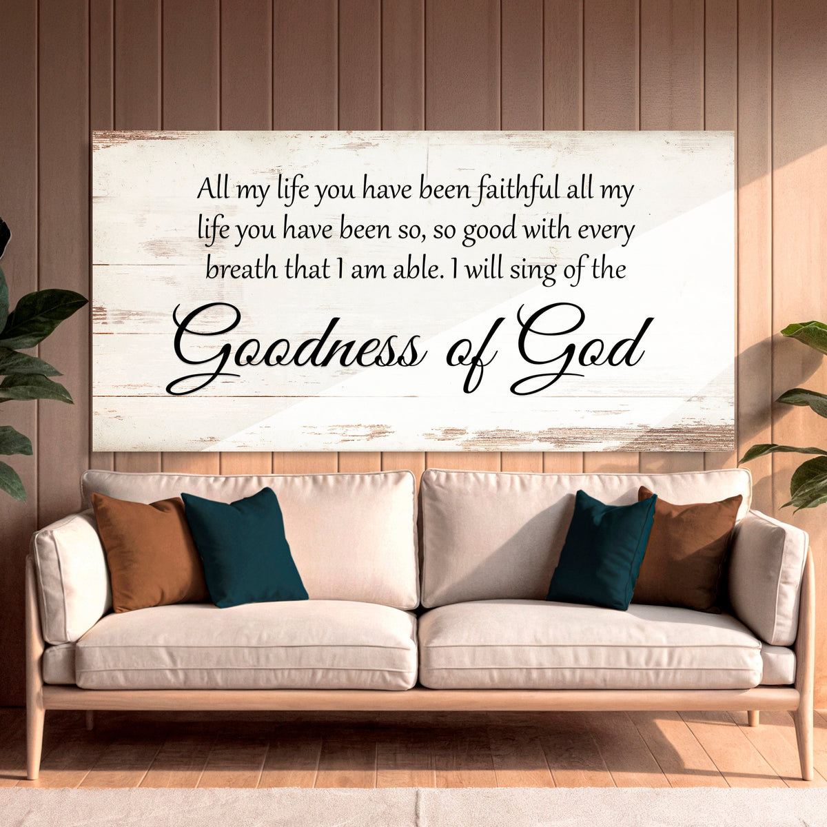 Goodness of God Faith Sign V