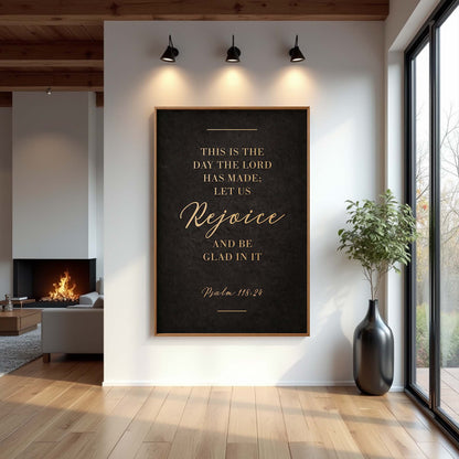 This Is The Day - Psalm 118:24 Bible Verse Sign