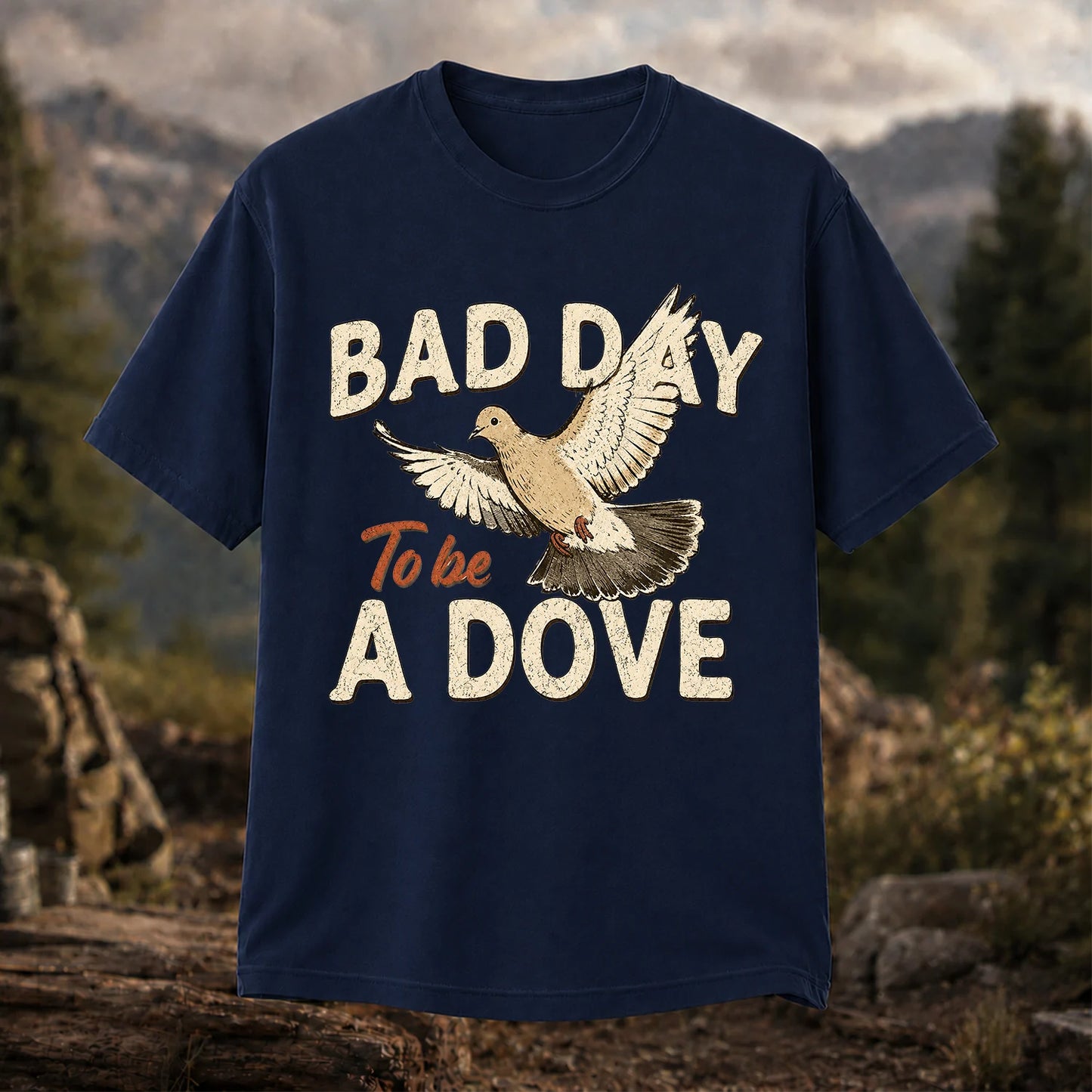 Bad Day to Be a Dove T-Shirt, Funny Dove Hunting Tee