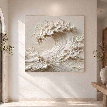Neutral Wave Sculpture