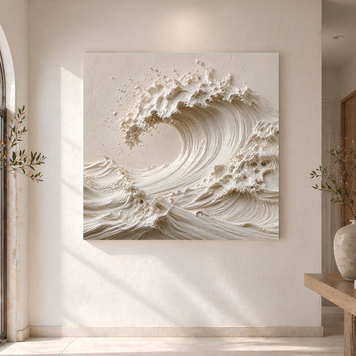 Neutral Wave Sculpture