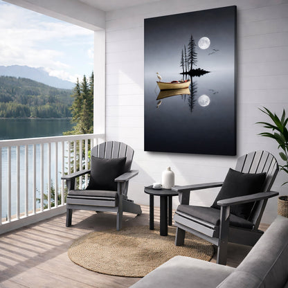 Modern Minimalist Night Lake