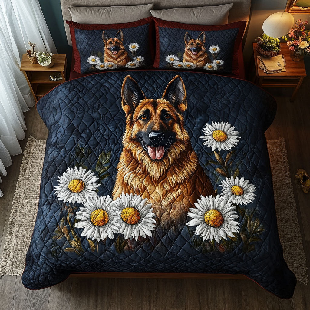 Noble Protector 3-Piece Quilted Bedding Set - Single (59" x 70")