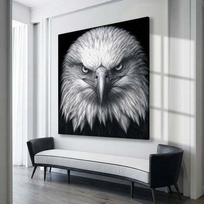 Noir Eagle - canvas