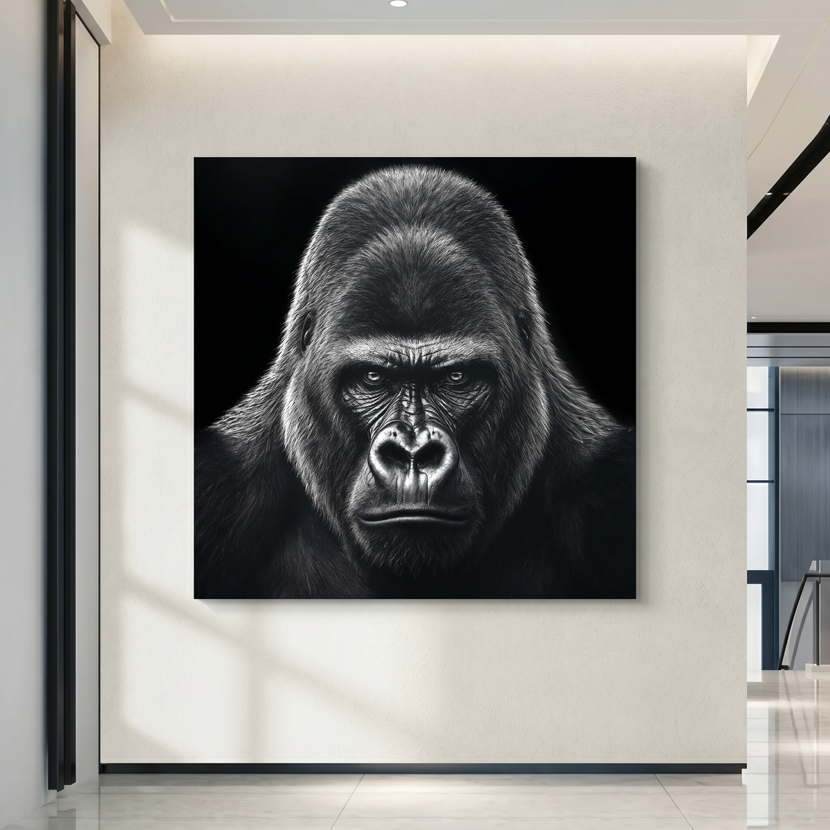 Noir Gorilla - canvas