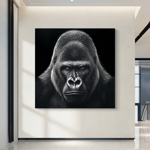 Noir Gorilla - canvas